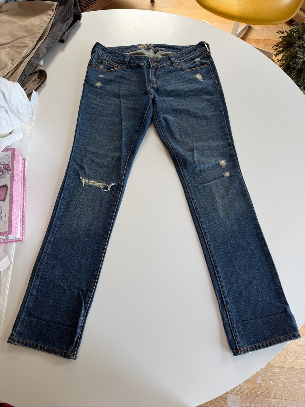 Vintage Bullhead Indigo Skinny Jeans — Size 7 Reg